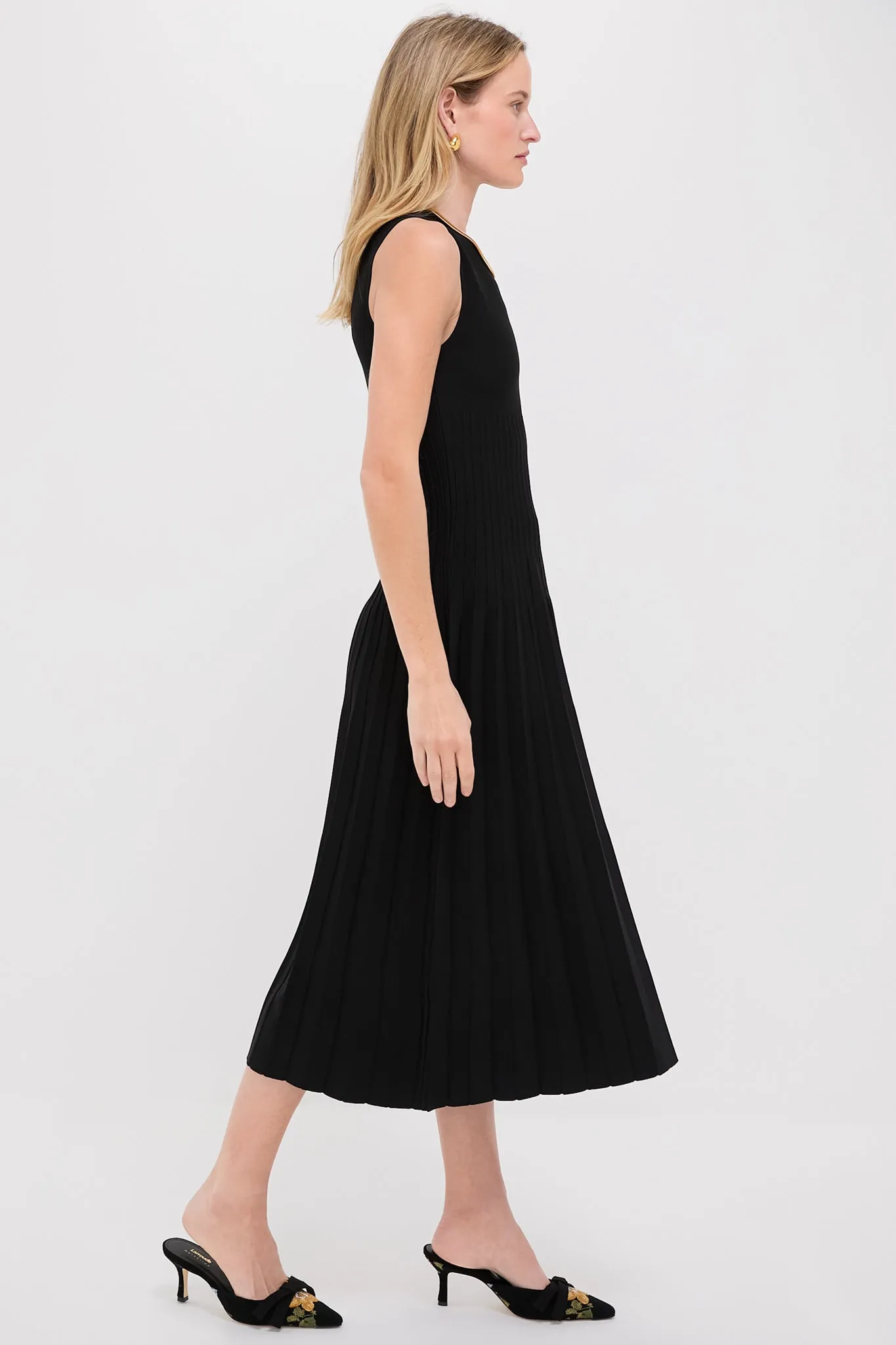 Black Elyse Dress sold by Tuckernuck product image thumbnail 3