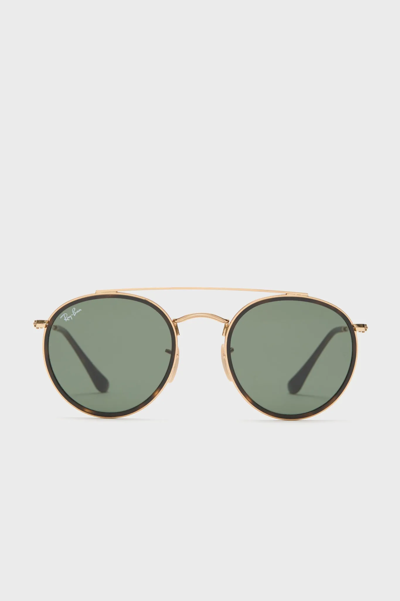 Gold Tortoise Arista Round Sunglasses sold by Tuckernuck