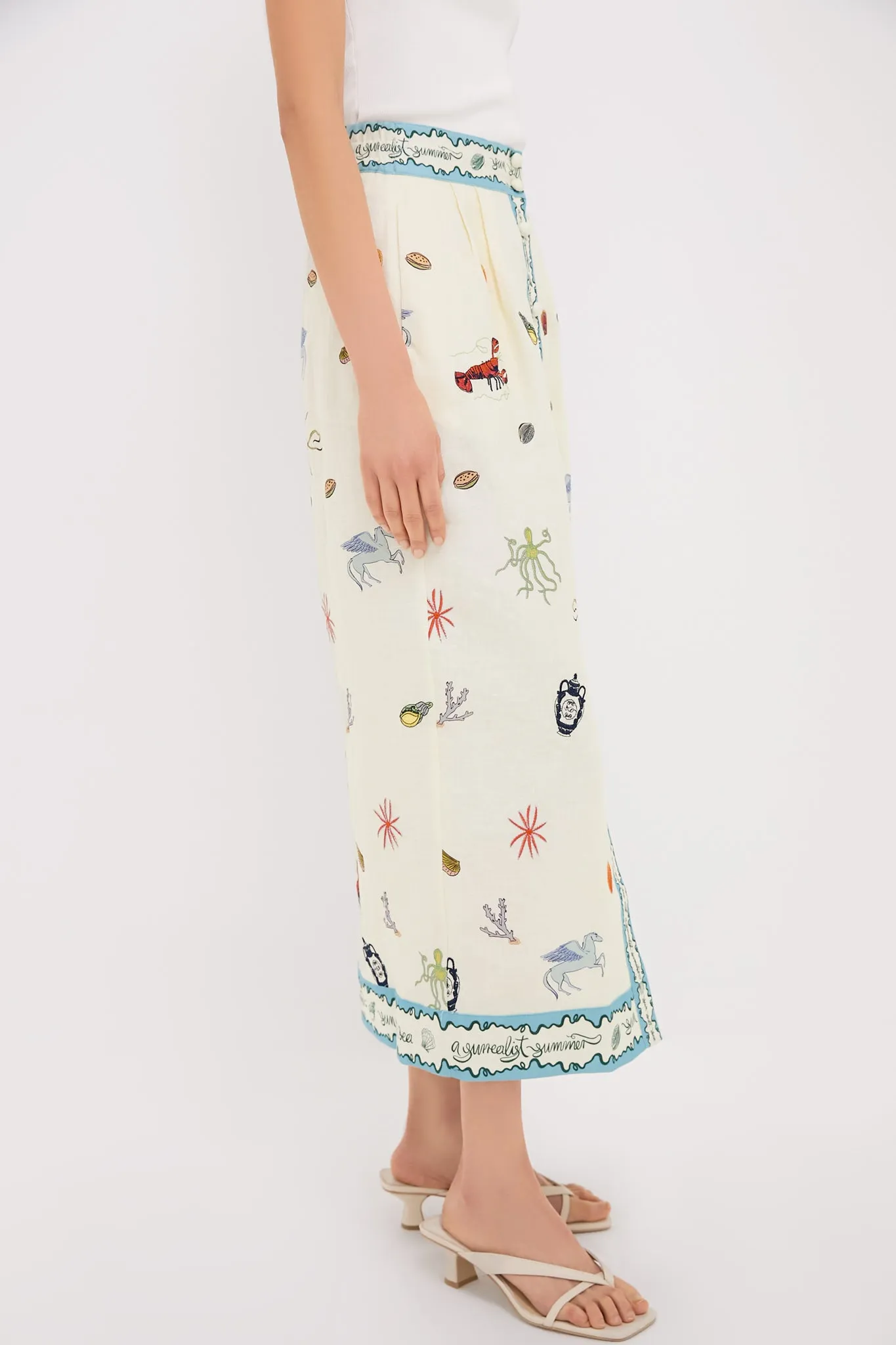 Multi Sandy Embroidered Skirt sold by Tuckernuck product image thumbnail 3