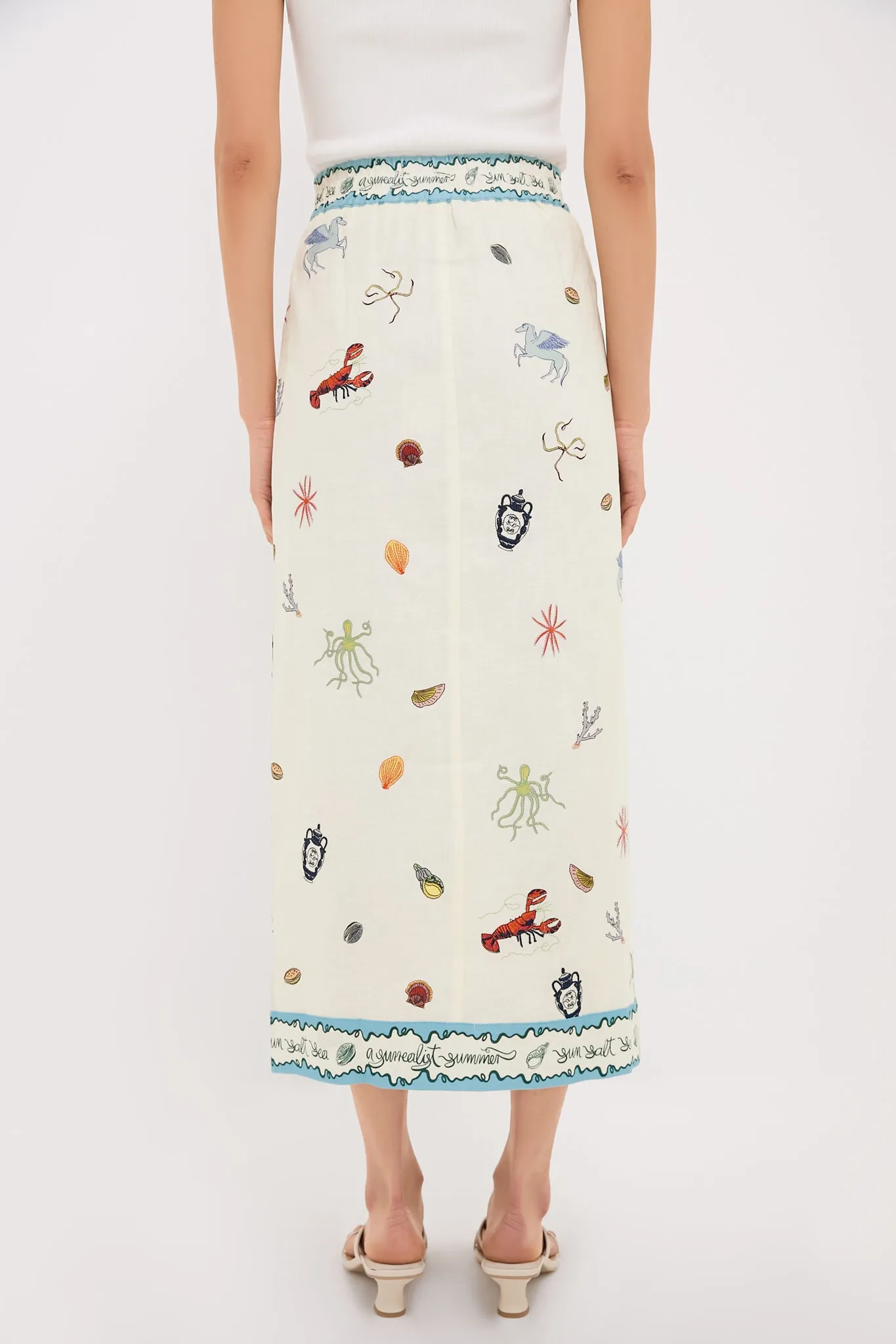 Multi Sandy Embroidered Skirt sold by Tuckernuck product image thumbnail 4