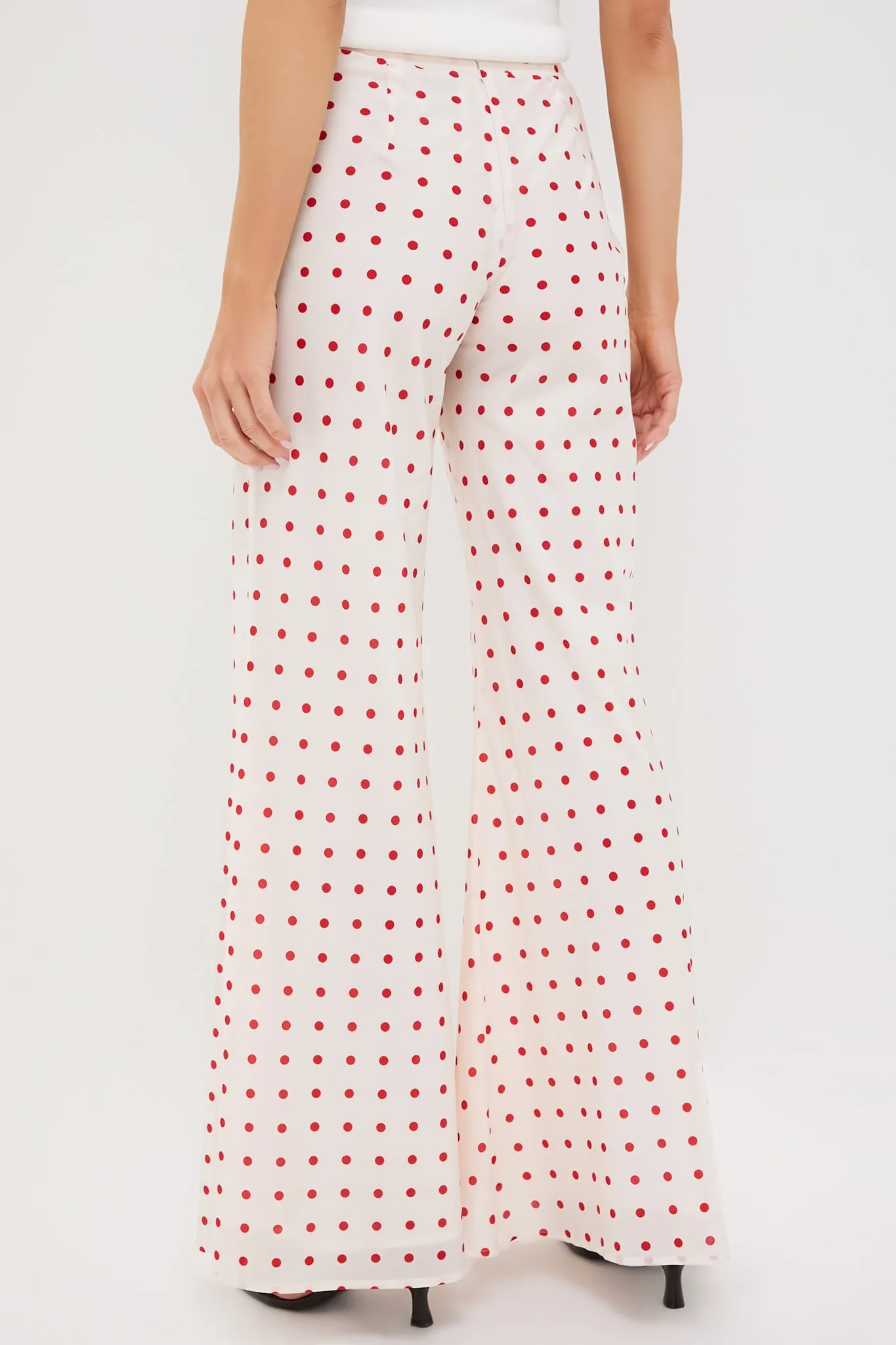 Petite Polka Dot Paloma Pant sold by Tuckernuck product image thumbnail 4
