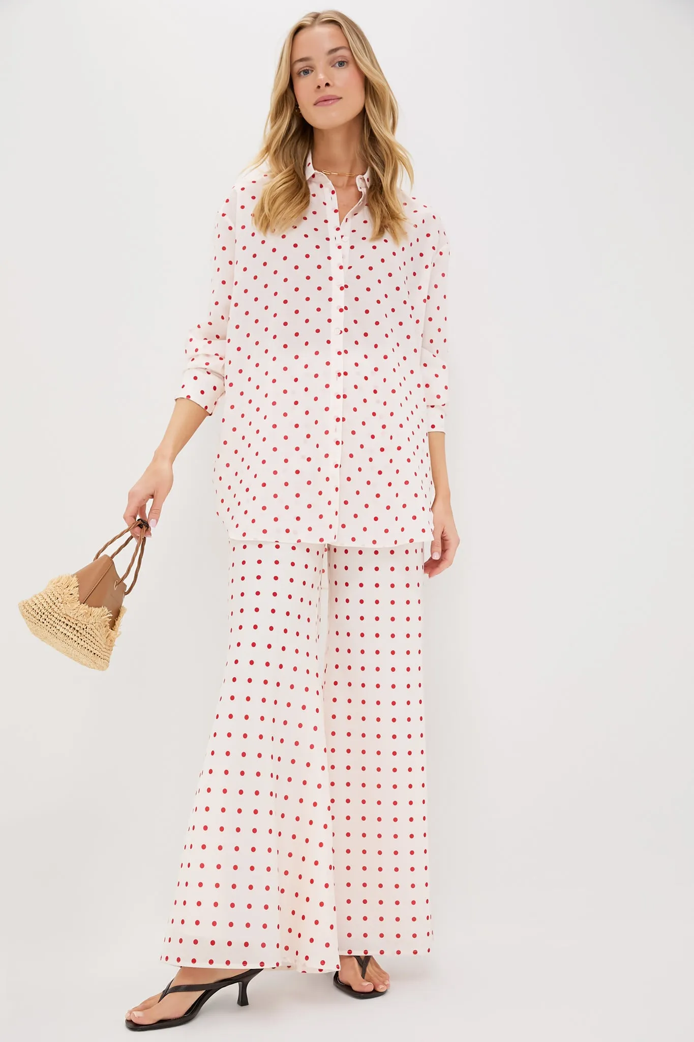 Petite Polka Dot Paloma Pant sold by Tuckernuck product image thumbnail 2