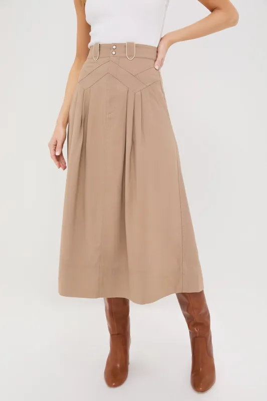 Barley The Western Field Skirt sold by Tuckernuck