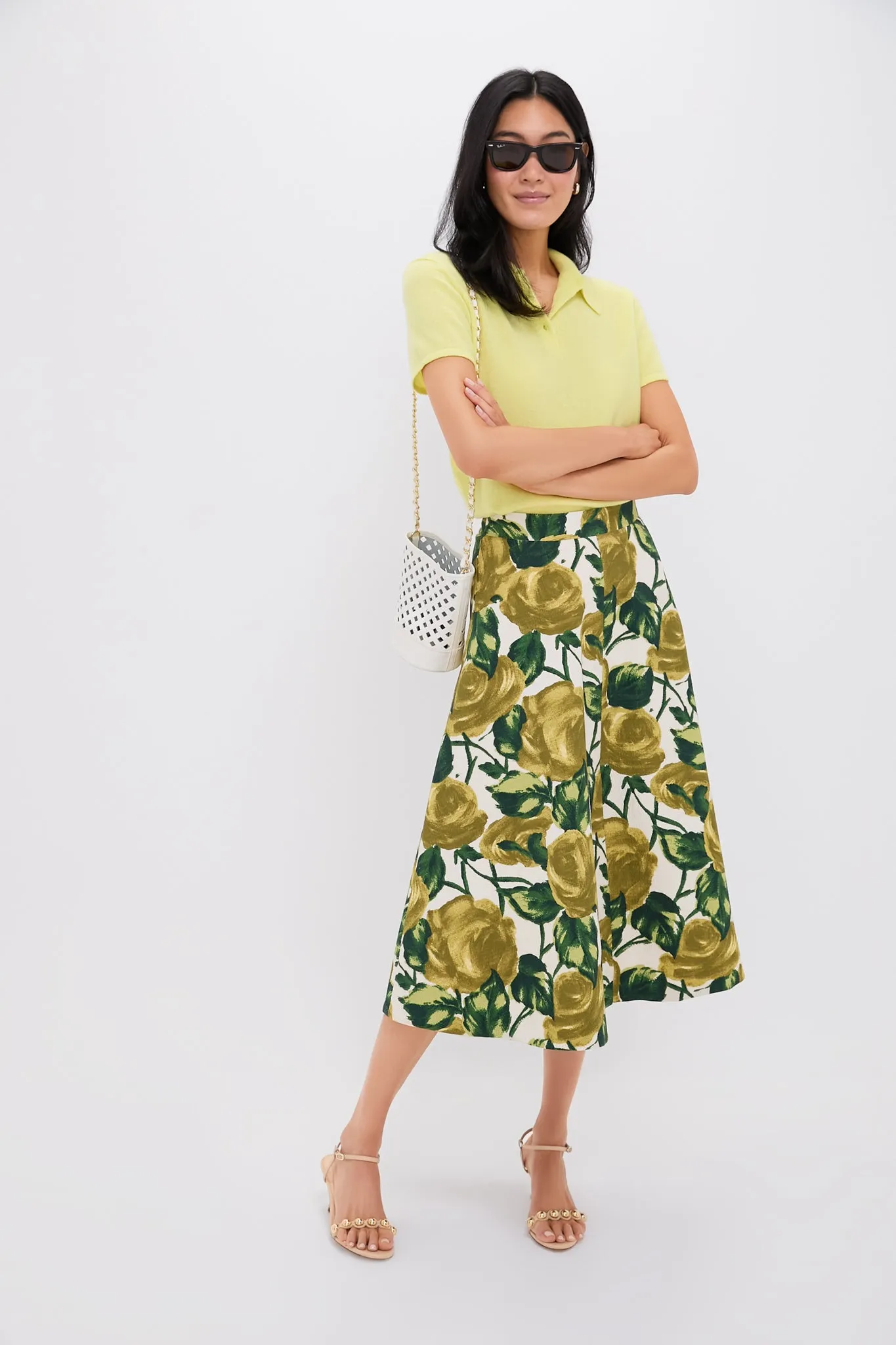 Citron Cashmere Short Sleeve Polo sold by Tuckernuck product image thumbnail 2