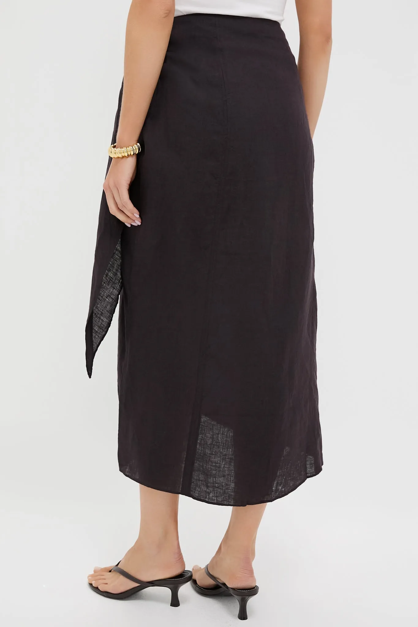 Deep Espresso Lexi Sarong Skirt sold by Tuckernuck product image thumbnail 4