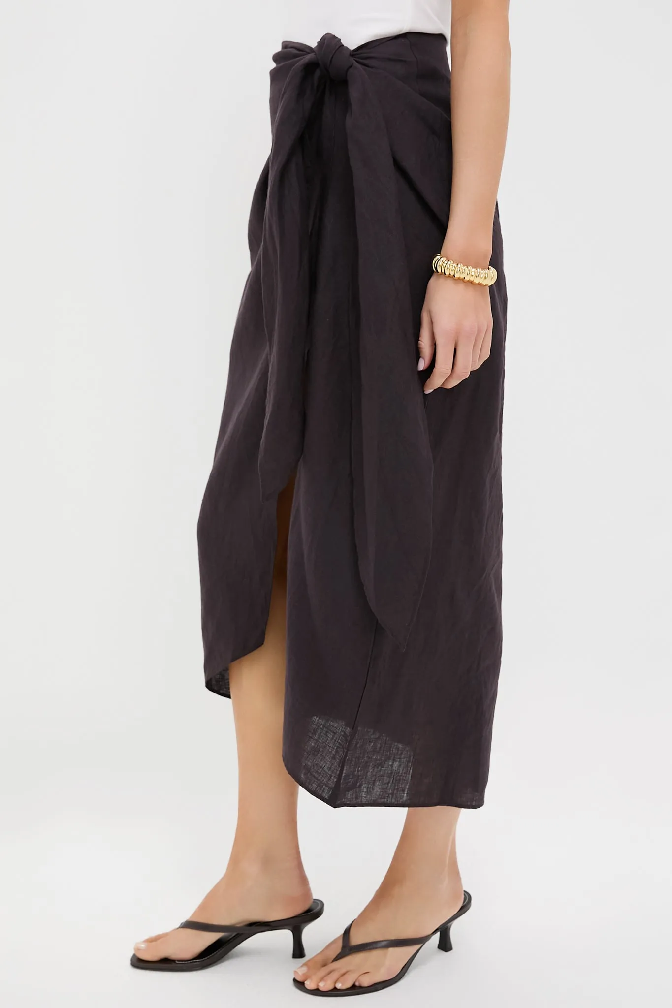 Deep Espresso Lexi Sarong Skirt sold by Tuckernuck product image thumbnail 3