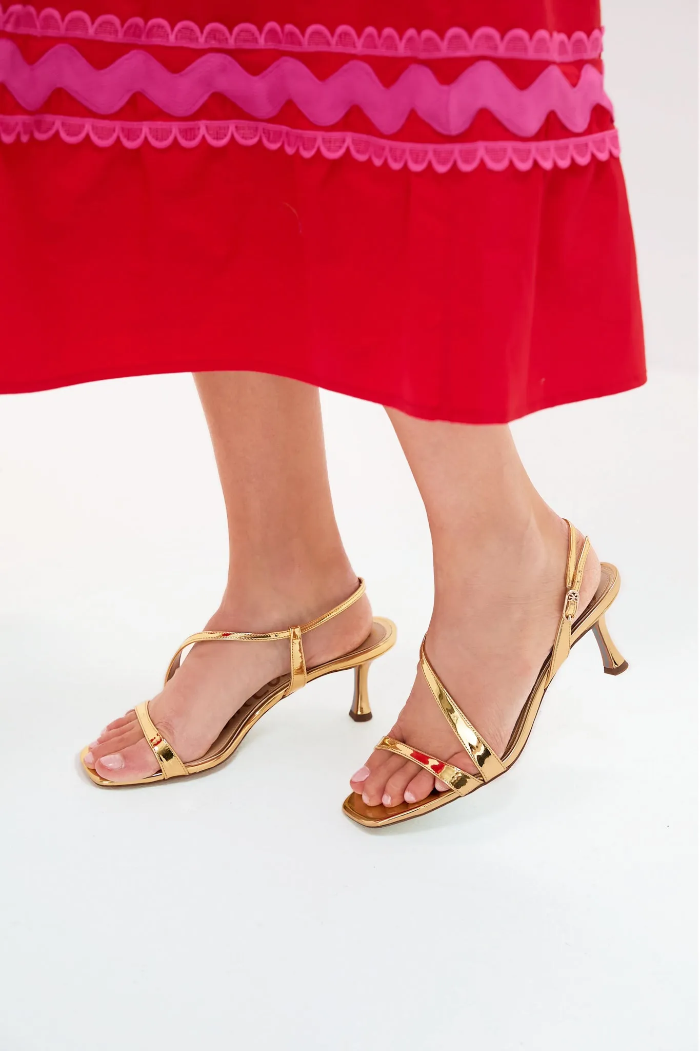 Amber Gold Prance Heels sold by Tuckernuck product image thumbnail 2