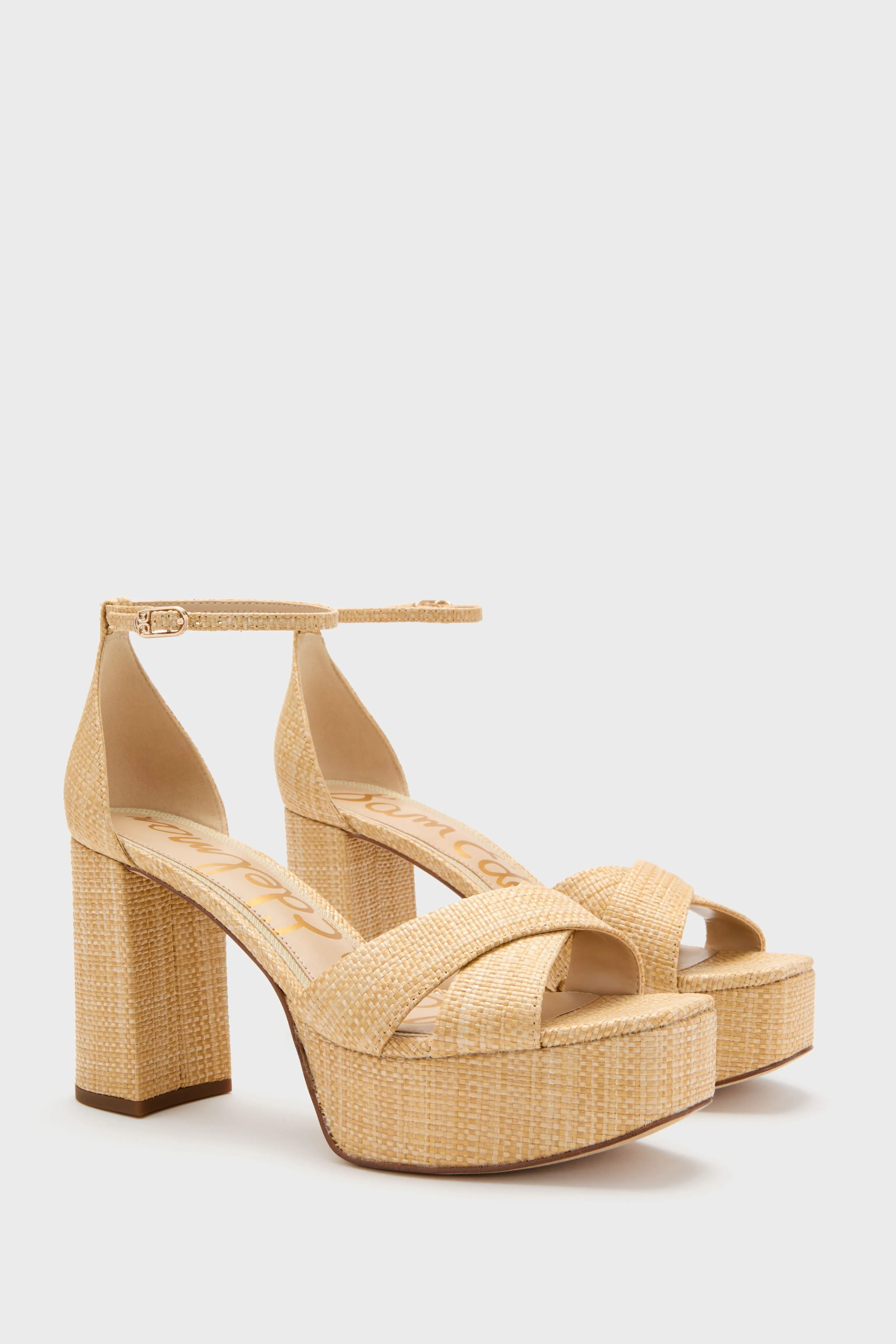 Bleached Beechwood Jullian Platform Heels sold by Tuckernuck product image thumbnail 4