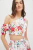 White & Coral Floral Sophia Maxi Dress sold by Tuckernuck