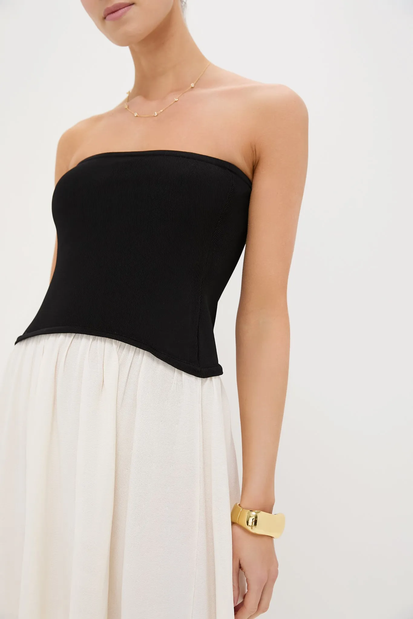 Brule & Noir Strapless Soglio Dress sold by Tuckernuck product image thumbnail 5