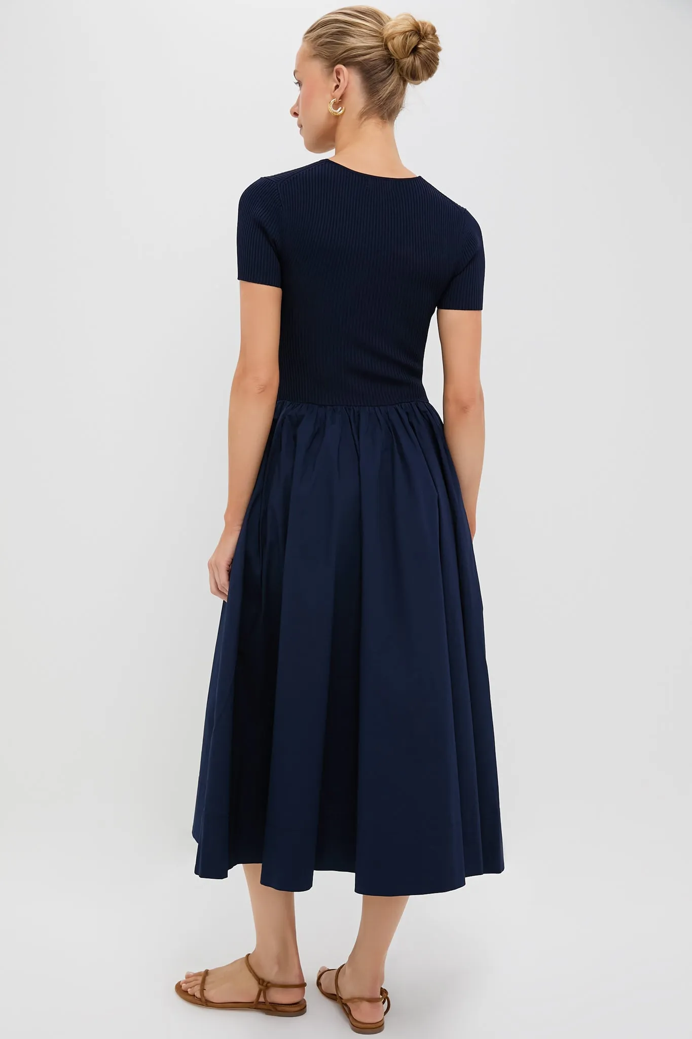 Navy Ysabel Dress sold by Tuckernuck product image thumbnail 4