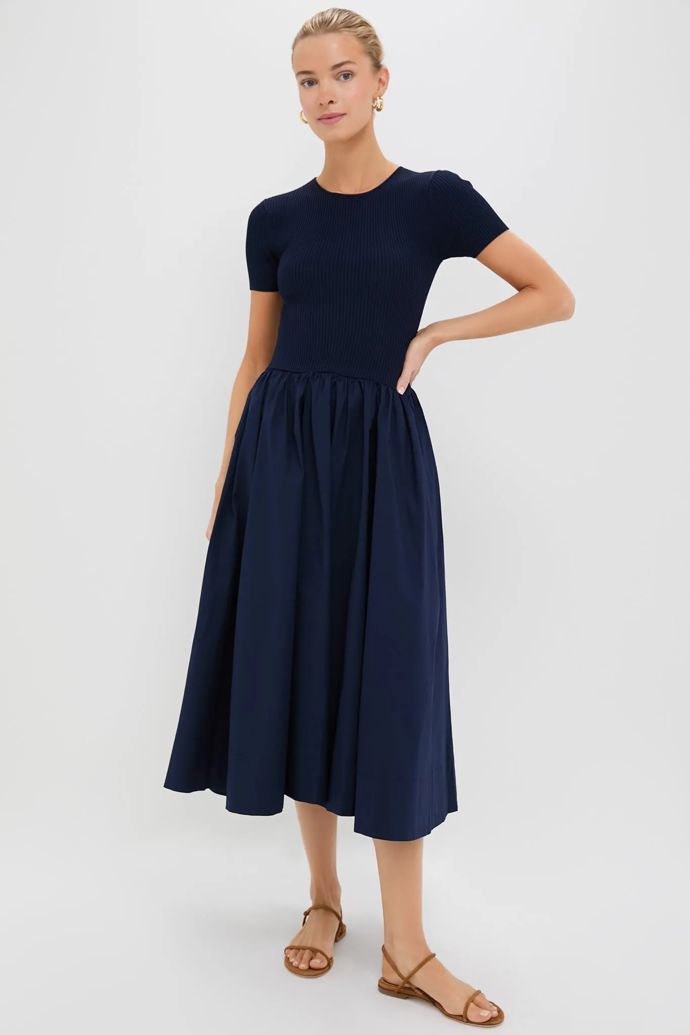 Navy Ysabel Dress sold by Tuckernuck