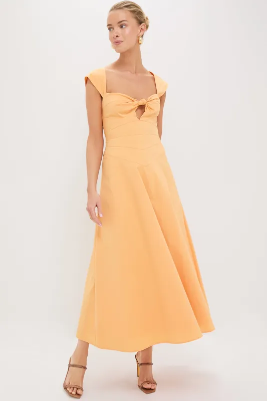 Kumquat Magnolia Dress made by Cult Gaia