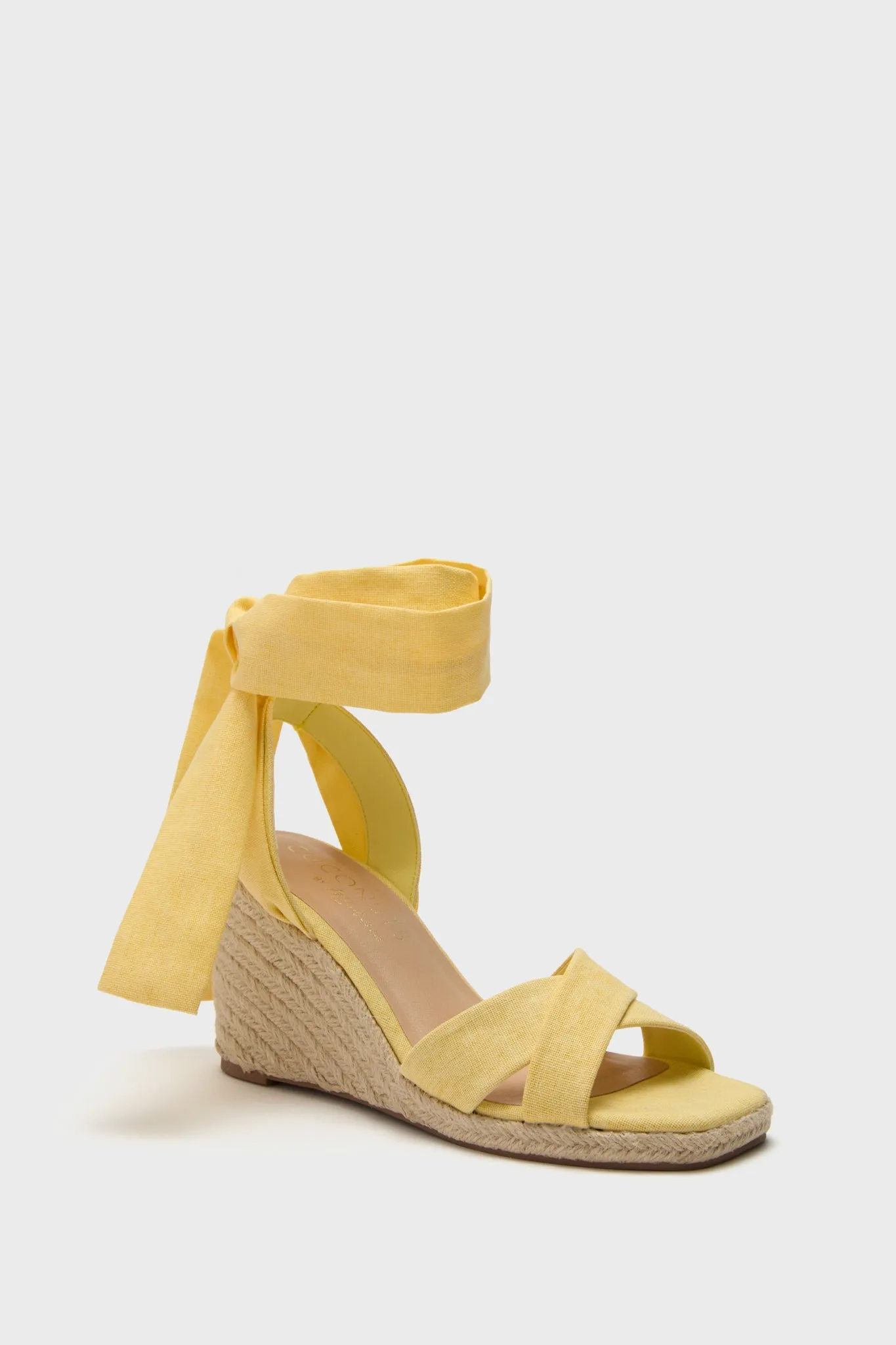 Yellow Bonaire Wedges sold by Tuckernuck