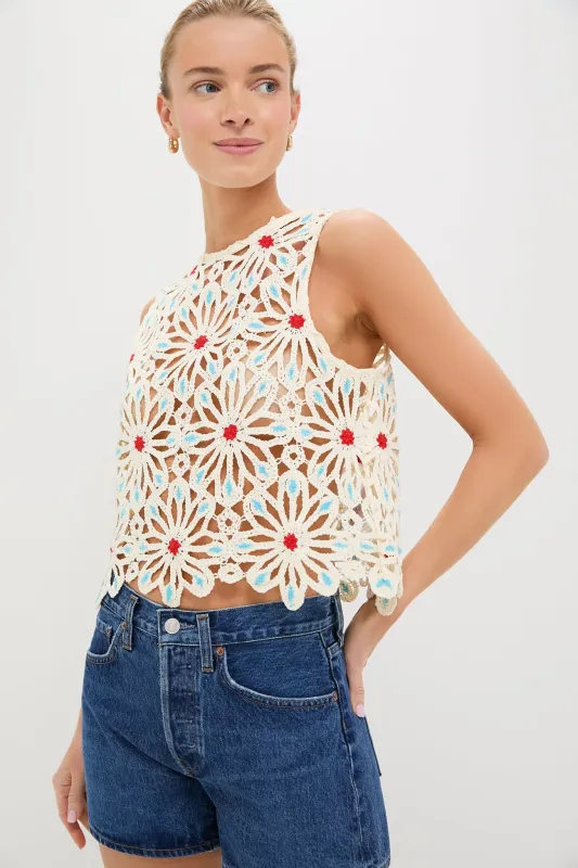 Bunched Together The Daisy Shell sold by Tuckernuck