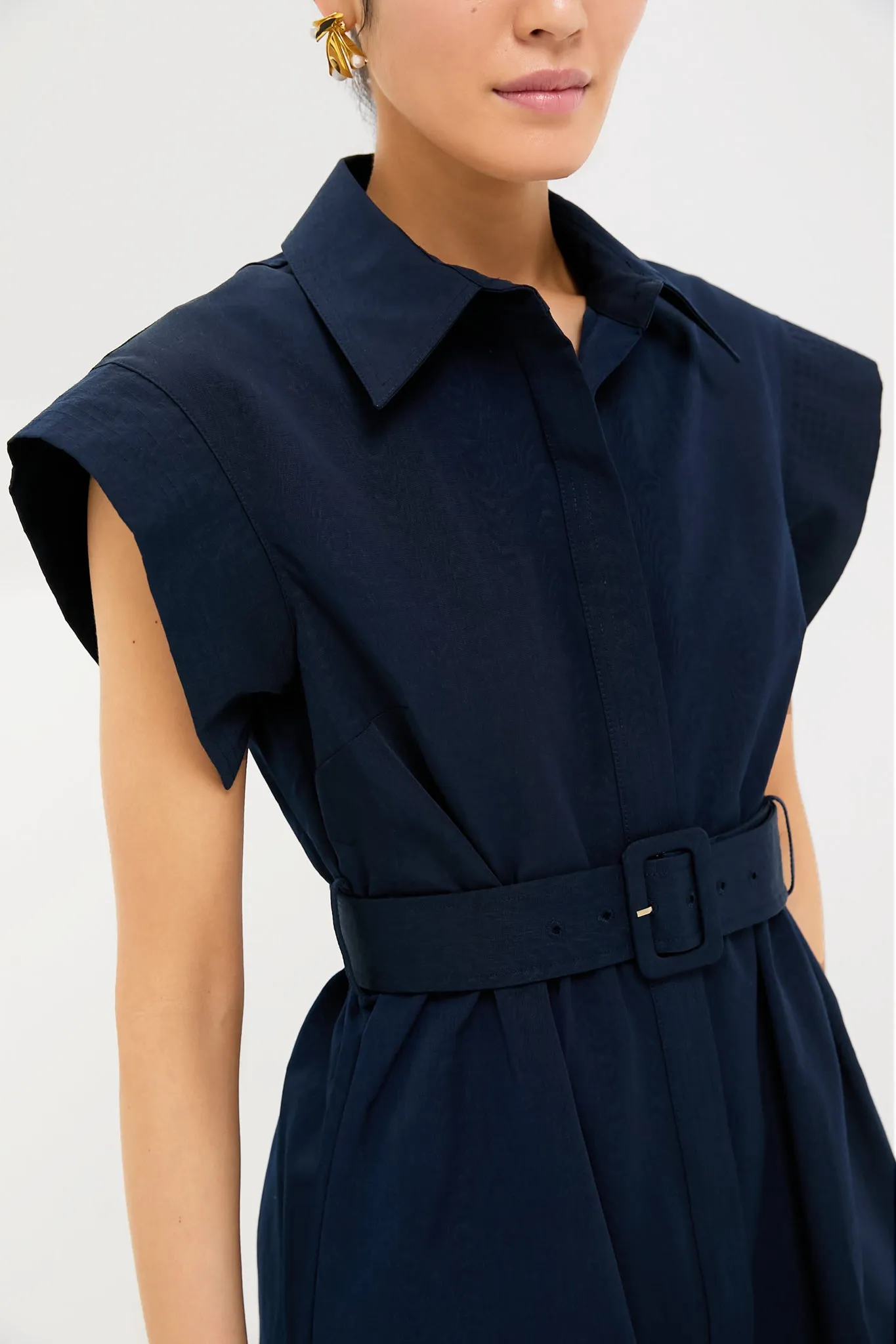 Navy Mini Chloe Dress sold by Tuckernuck product image thumbnail 5