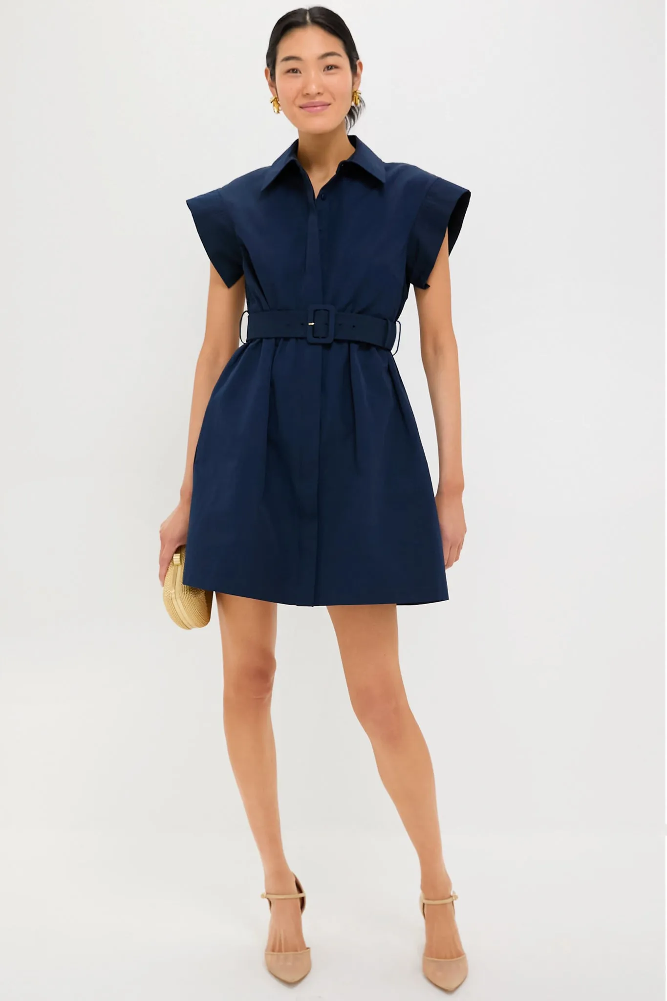 Navy Mini Chloe Dress sold by Tuckernuck product image thumbnail 2