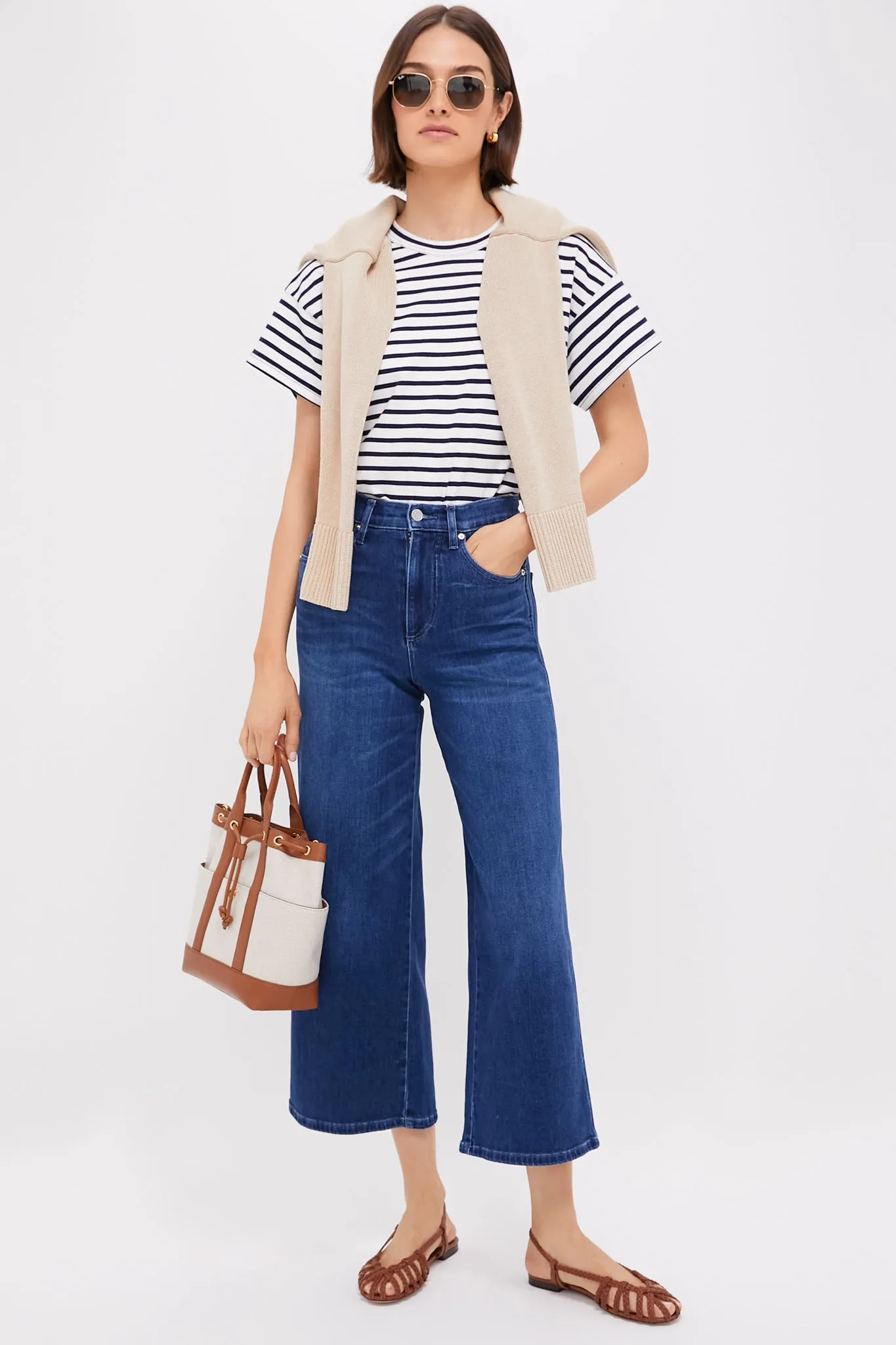 Stormy Juliette Wideleg Ankle Jean sold by Tuckernuck product image thumbnail 2