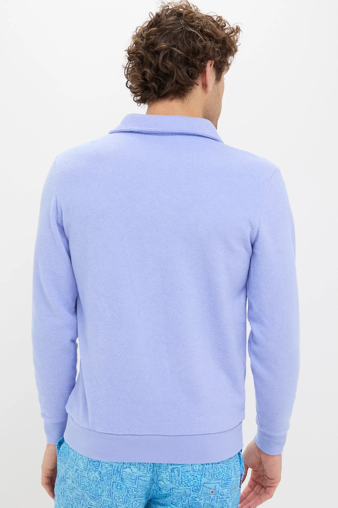 Big Chill Terry Collared Sweatshirt sold by Tuckernuck product image thumbnail 4