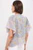Blue Yellow Printed Angel Top sold by Tuckernuck