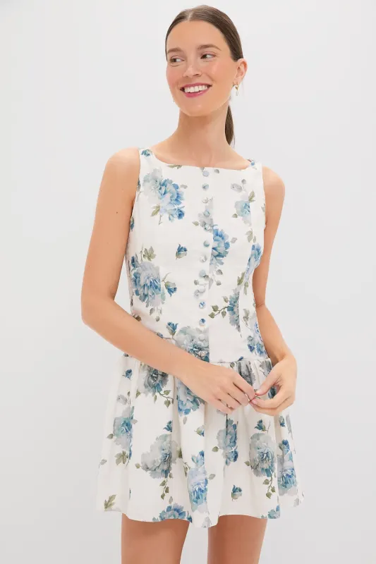 Cecile Floral Blair Mini Dress made by Faithfull the Brand