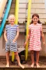 Rapture Rose Stripe Terry Coverup sold by Tuckernuck