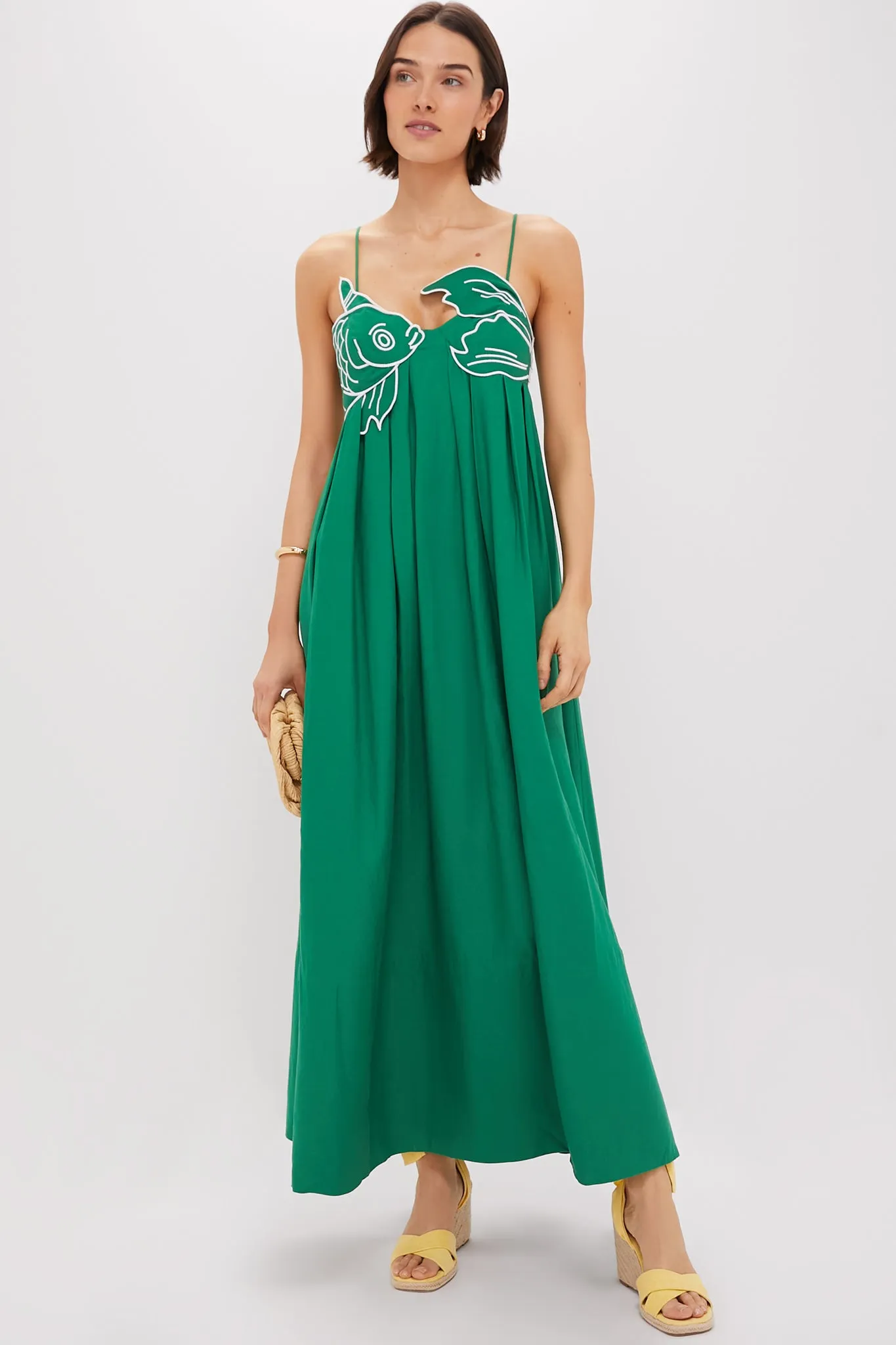 Exclusive Green Fish Top Maxi Dress sold by Tuckernuck product image thumbnail 2
