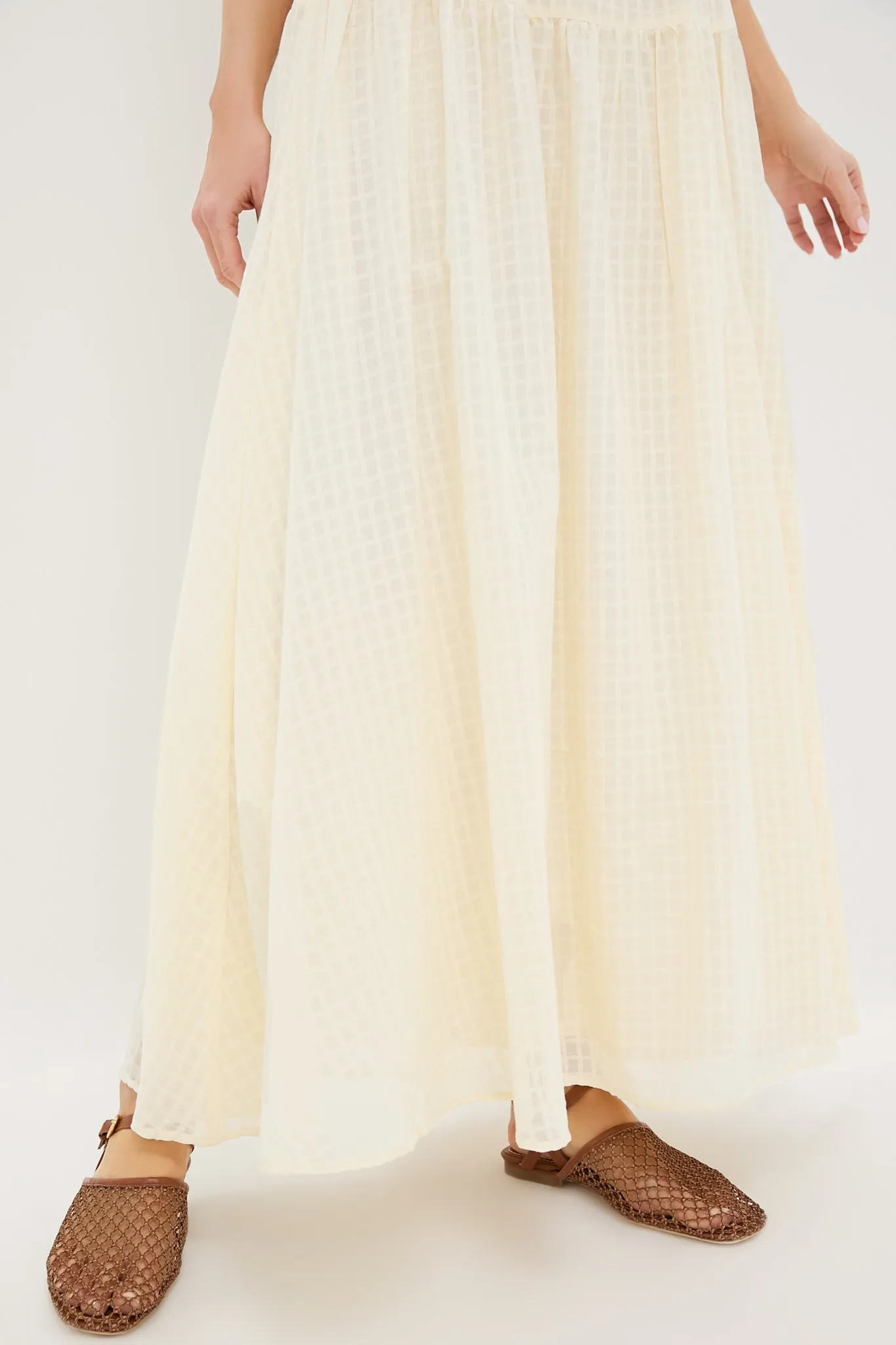 Cream Chantelle Maxi Dress sold by Tuckernuck product image thumbnail 5