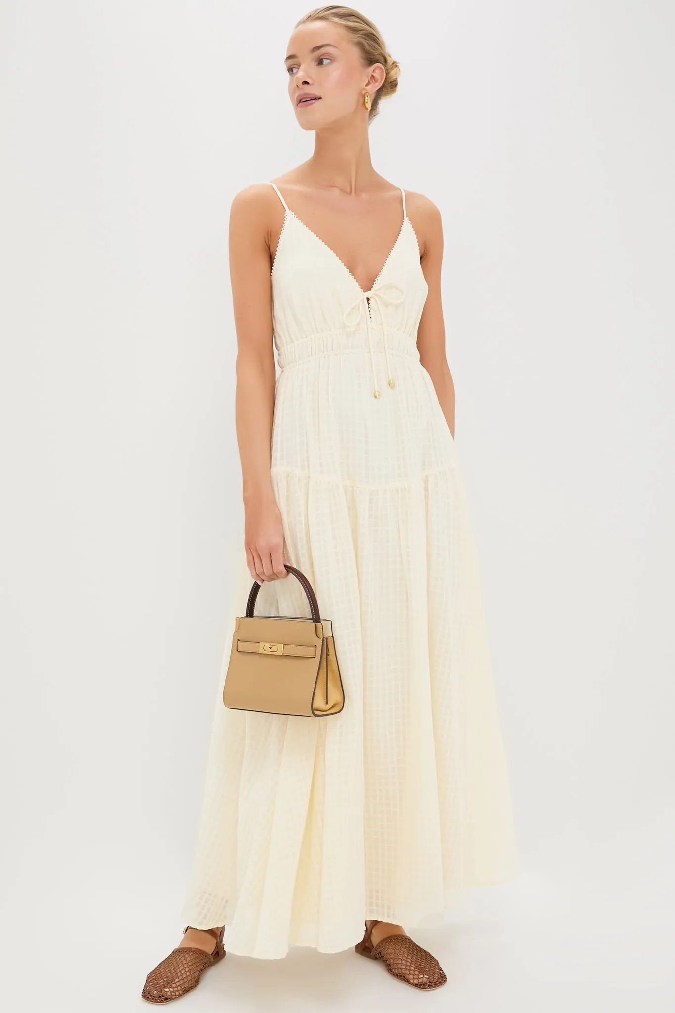Cream Chantelle Maxi Dress sold by Tuckernuck product image thumbnail 2