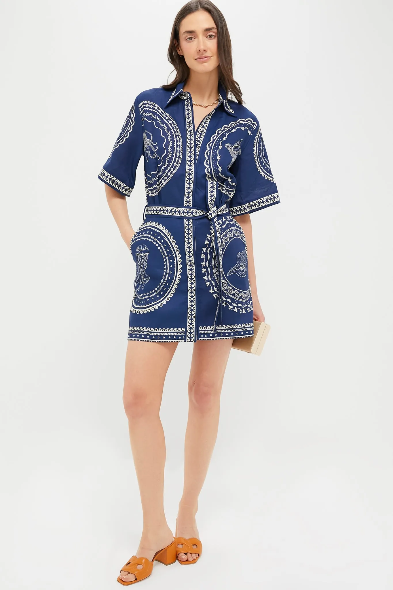 Gold Reverie Fish Chain Necklace sold by Tuckernuck product image thumbnail 3