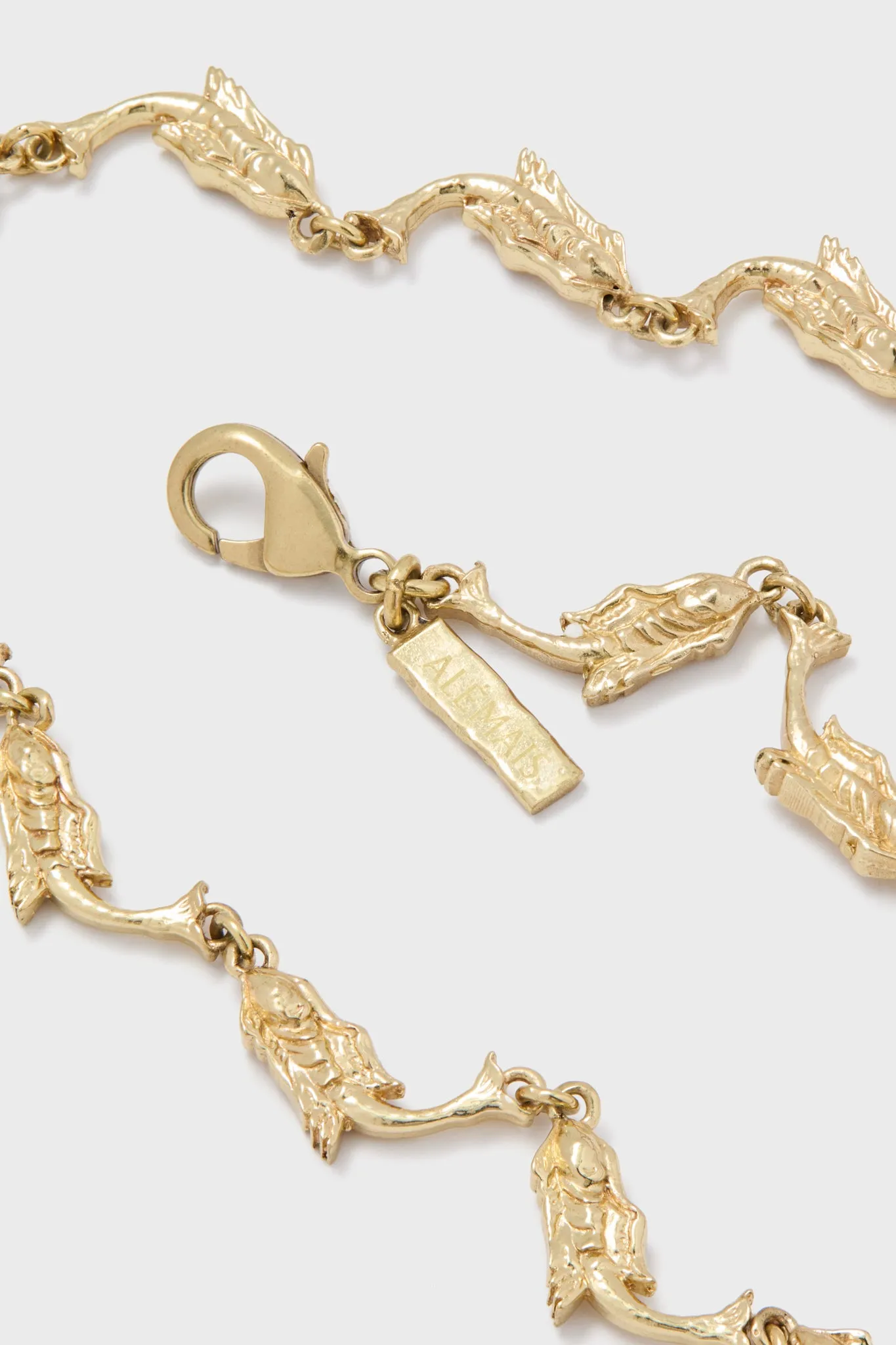 Gold Reverie Fish Chain Necklace sold by Tuckernuck product image thumbnail 4