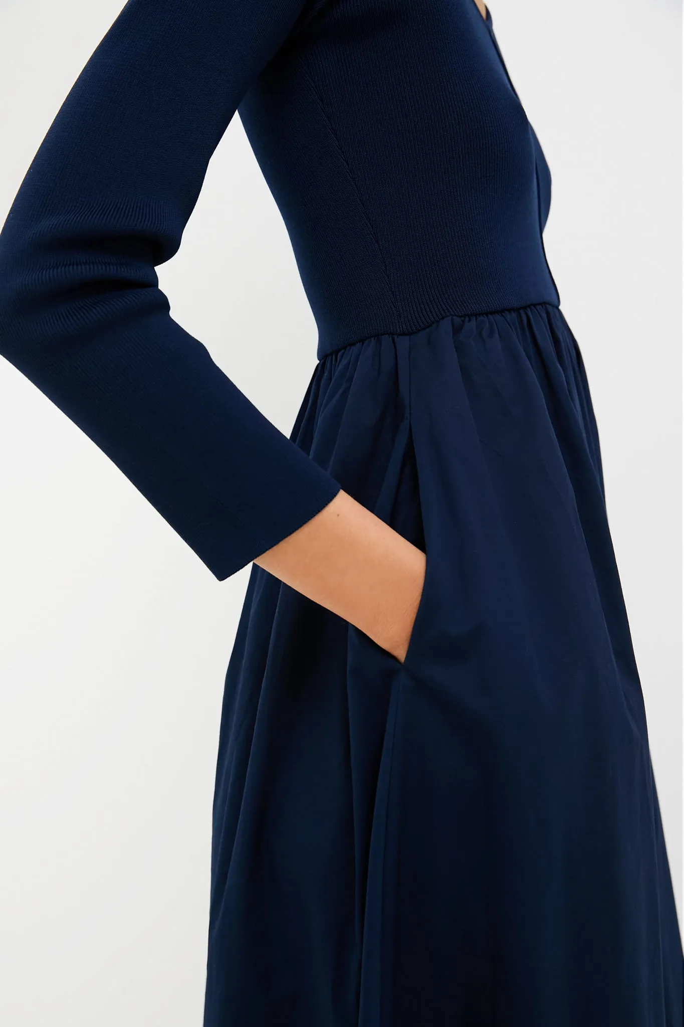 Navy Clea Dress sold by Tuckernuck product image thumbnail 5
