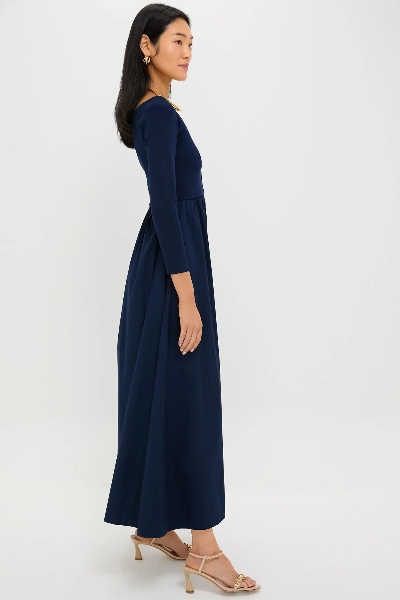 Navy Clea Dress sold by Tuckernuck product image thumbnail 3