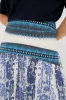 Bondi Blues Cotton Poplin Jolie Skirt sold by Tuckernuck