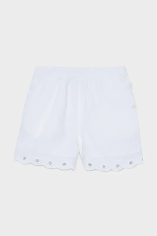 White Eyelet Shorts sold by Tuckernuck