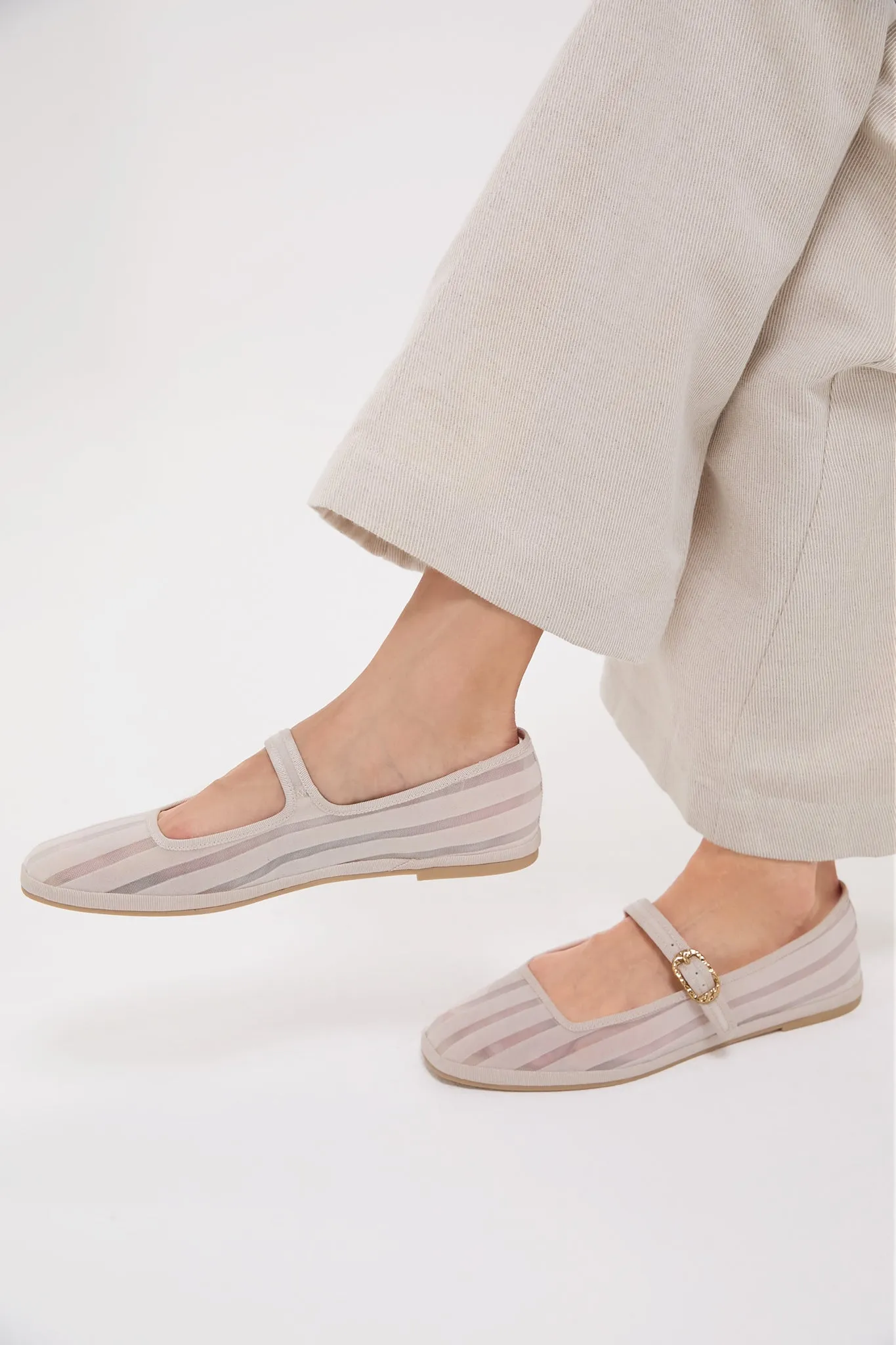 Bone Tameka Flats sold by Tuckernuck product image thumbnail 2