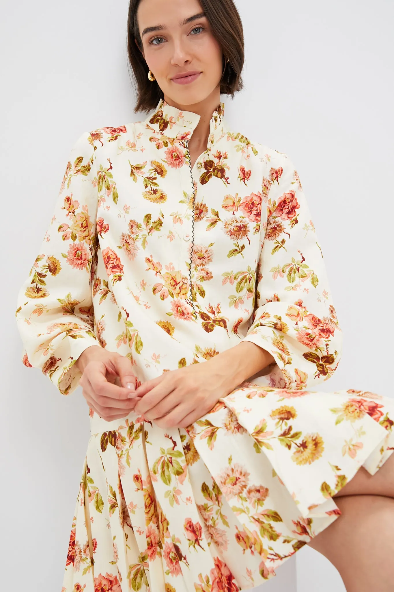 Romantic Floral Tate Dress sold by Tuckernuck product image thumbnail 5