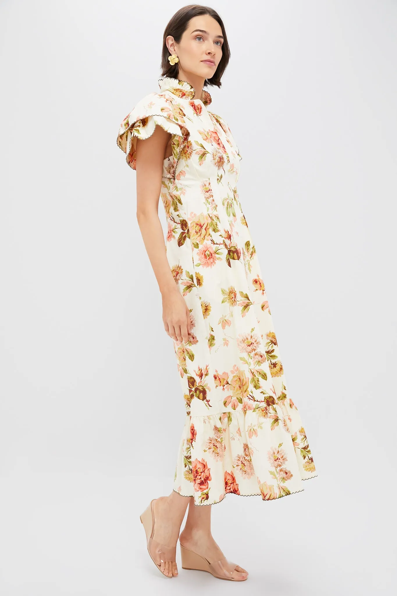 Romantic Floral Alicia Dress sold by Tuckernuck product image thumbnail 3