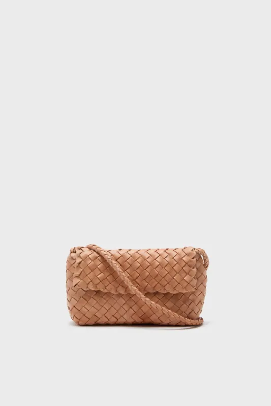 Desert Sand Vinnie Woven Crossbody sold by Tuckernuck