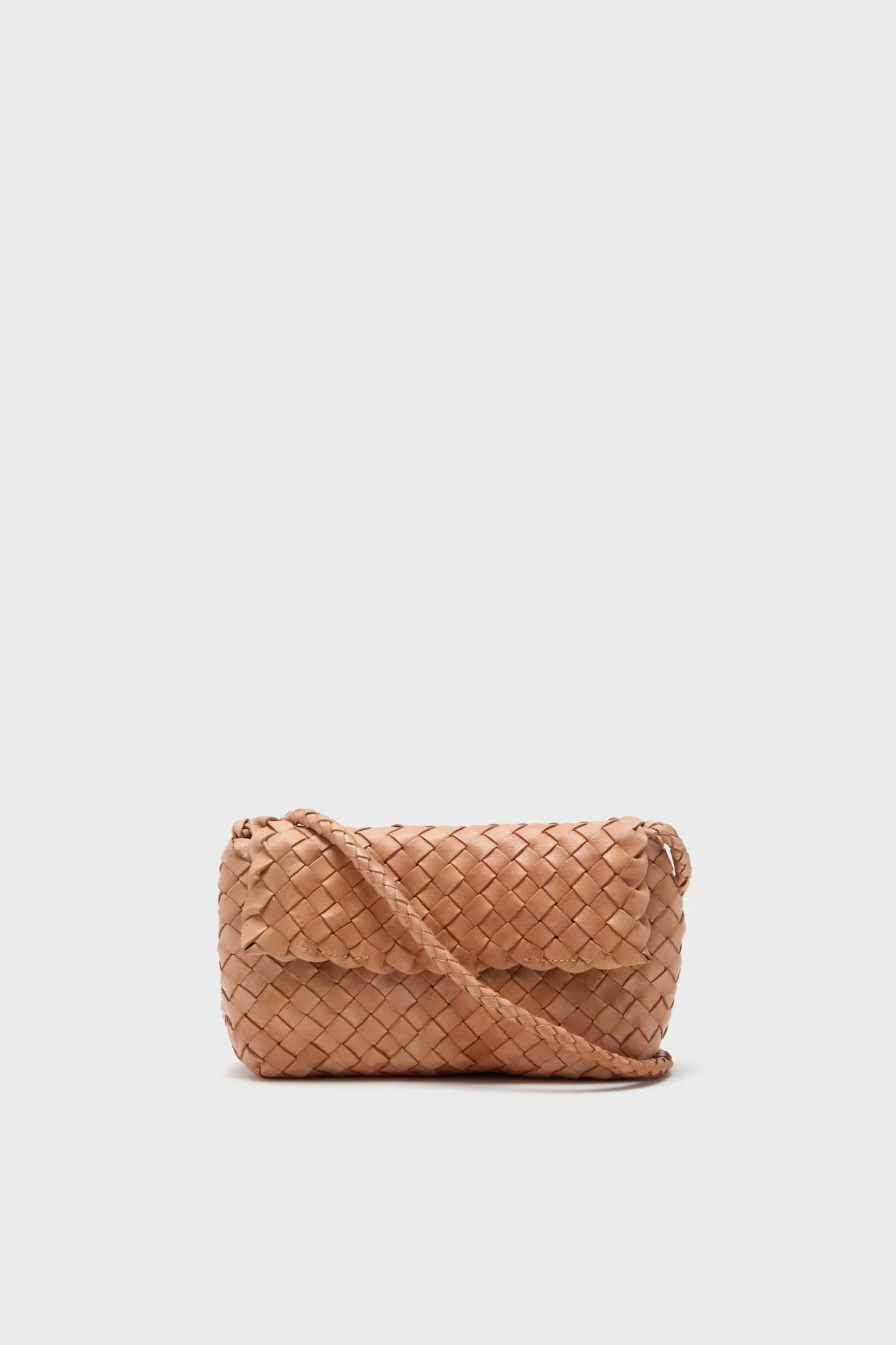 Desert Sand Vinnie Woven Crossbody sold by Tuckernuck