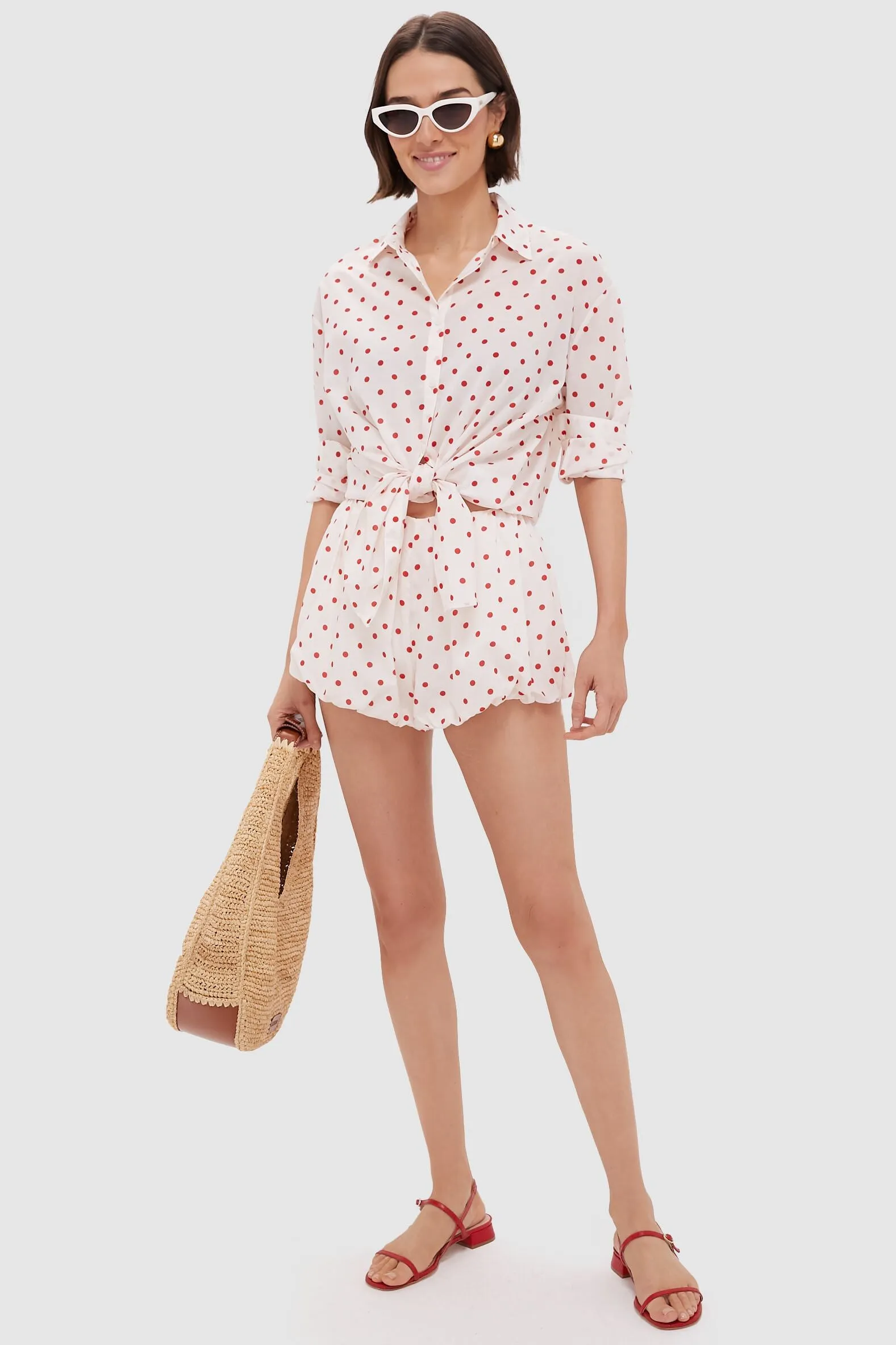 Petite Polka Dot Aurelia Short sold by Tuckernuck product image thumbnail 2