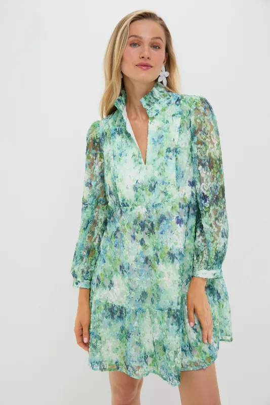 Water Lilies Organza Palmerston Dress sold by Tuckernuck