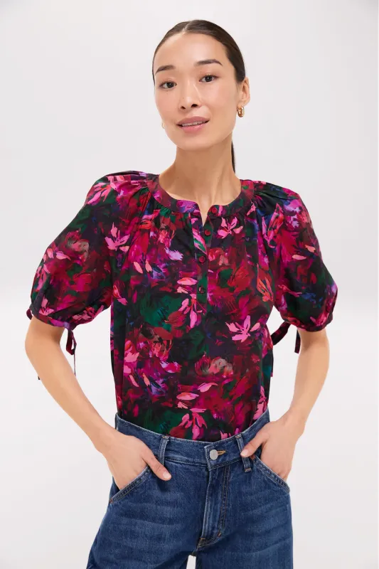 Hibiscus Vienne Blouse made by Ulla Johnson