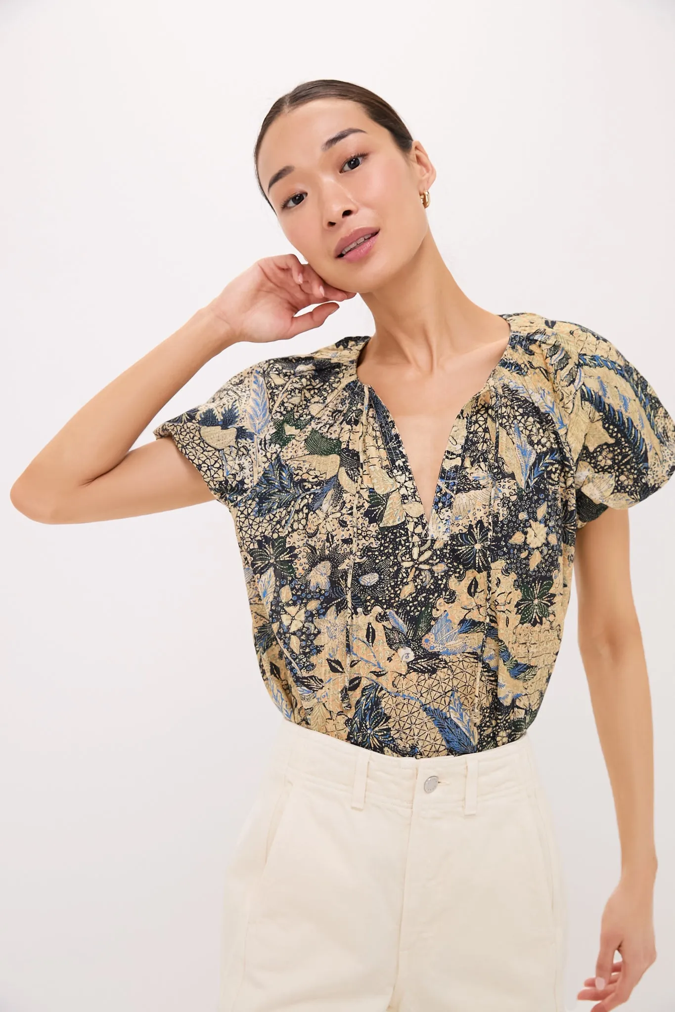 Bellflower Issa Top sold by Tuckernuck