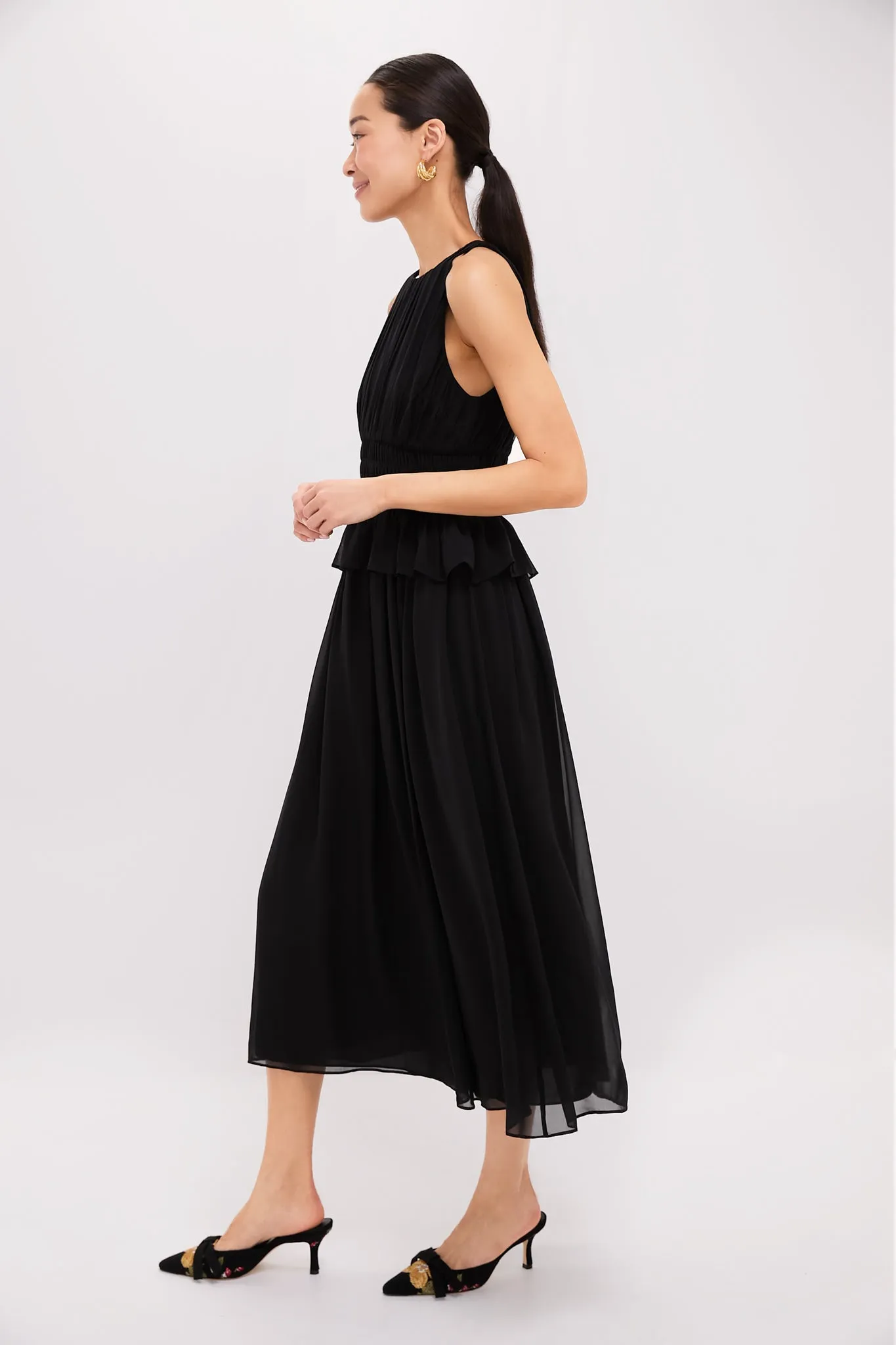 Noir Adeline Dress sold by Tuckernuck product image thumbnail 3