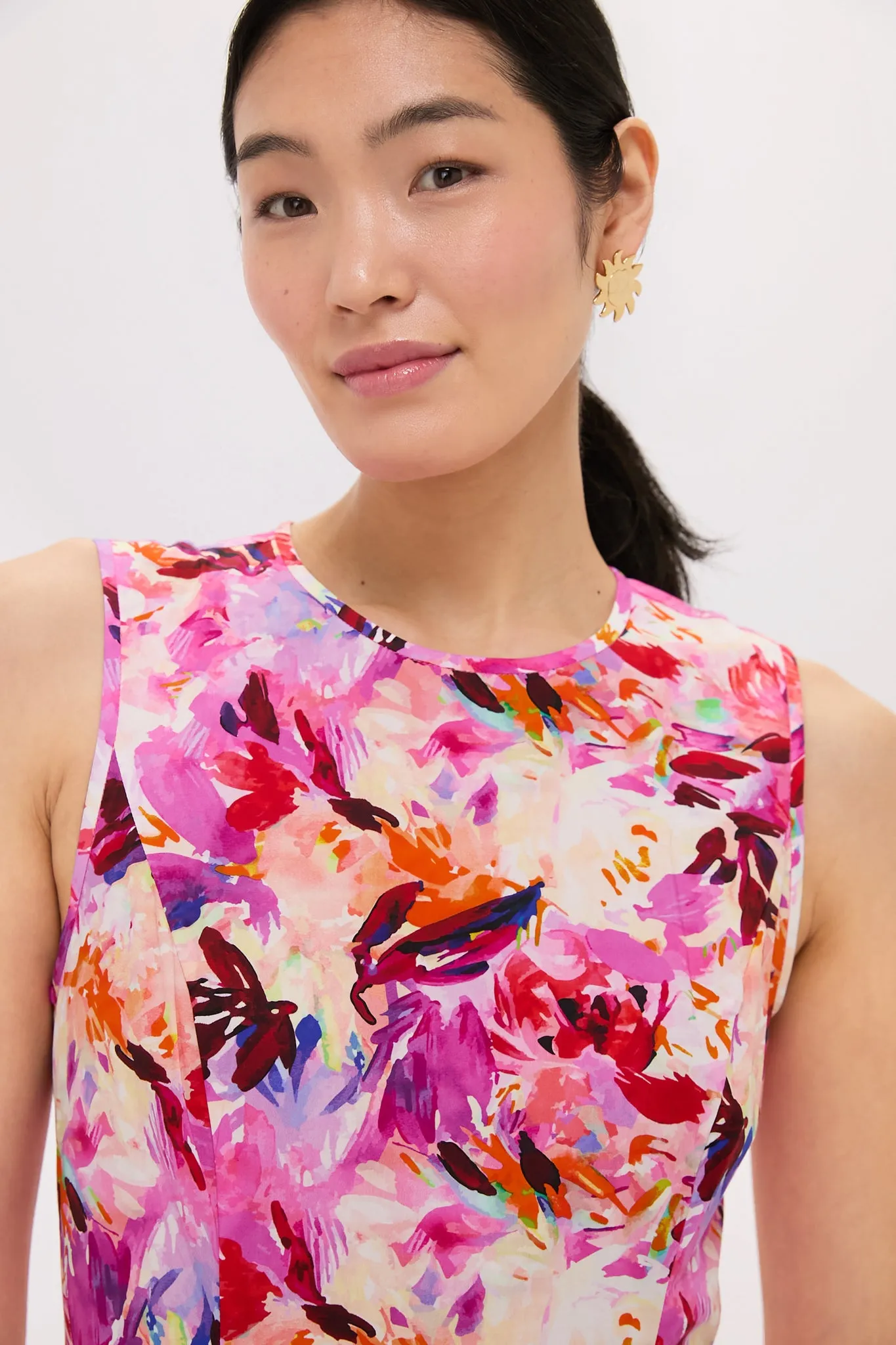 Azalea Mural Dress sold by Tuckernuck product image thumbnail 5