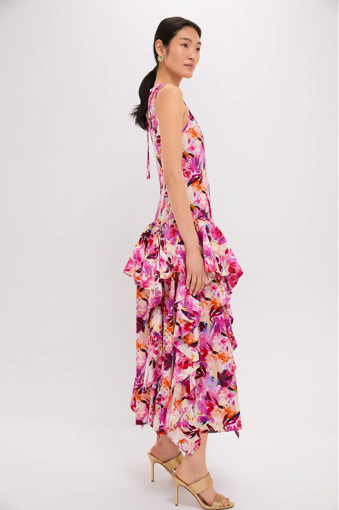 Azalea Mural Dress sold by Tuckernuck product image thumbnail 3