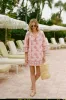 Dusty Rose Nautilus Shell Marseille Coverup sold by Tuckernuck