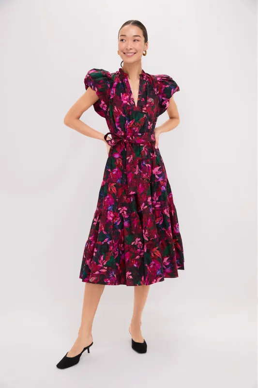 Hibiscus Ottilie Dress sold by Tuckernuck