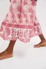 Dusty Rose Nautilus Shell Long Sleeve Salty Paloma Caftan sold by Tuckernuck